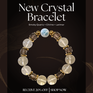 Celestial Harmony Bracelet — Citrine | Smoky Quartz | Larimar