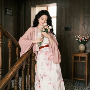 “Ping'an Shunli” Ming-Style Mamian Skirt | Yangzhou Gauze |Daily Hanfu