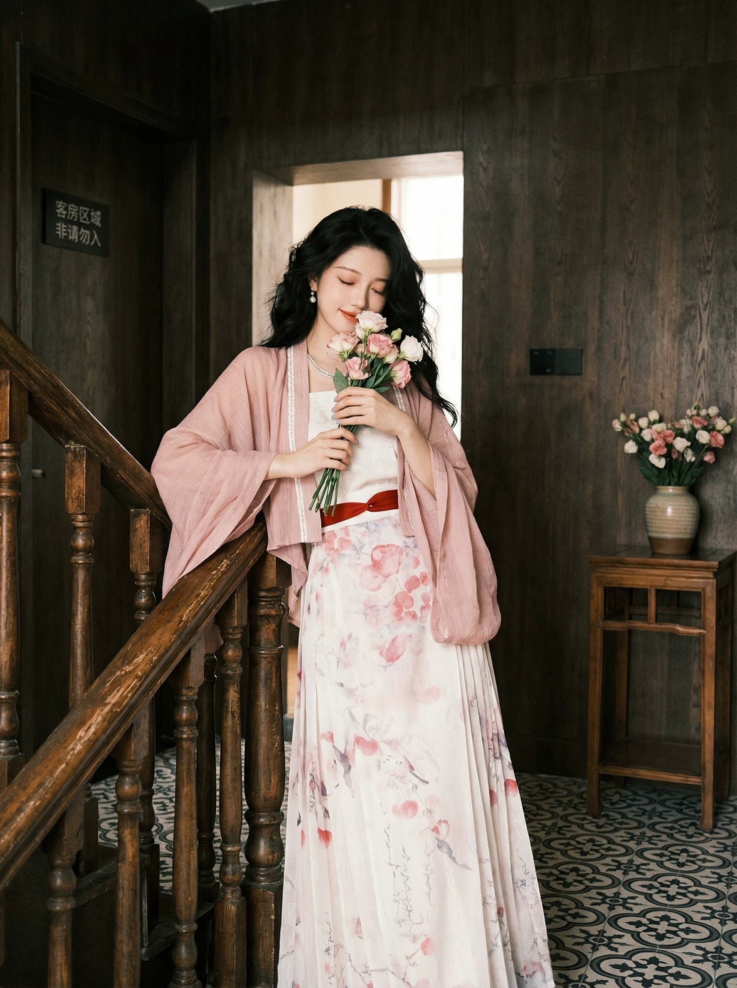“Ping'an Shunli” Ming-Style Mamian Skirt | Yangzhou Gauze |Daily Hanfu
